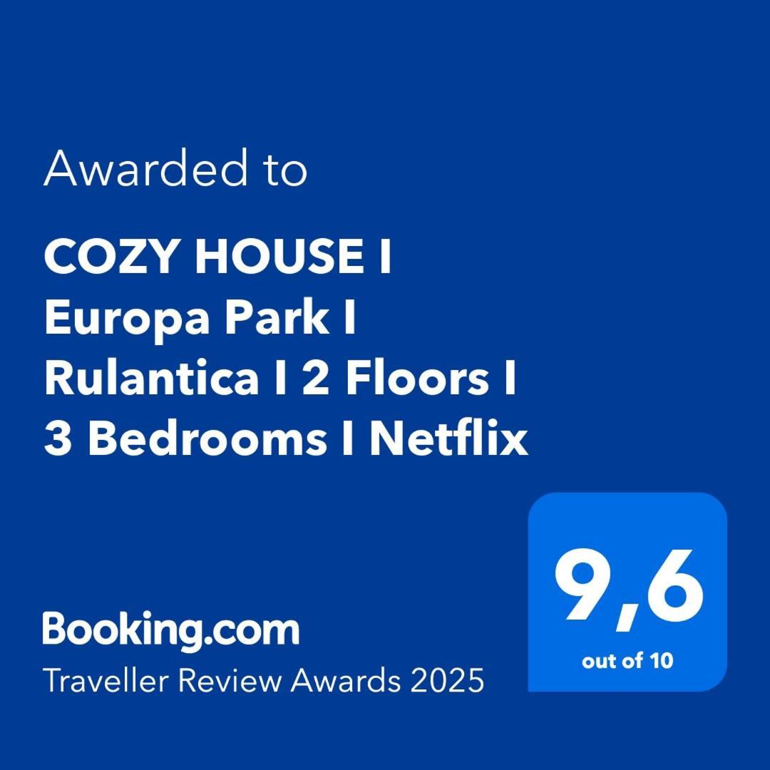 Cozy House I Europa Park I Rulantica I 2 Floors I 3 Bedrooms I Netflix Kappel-Grafenhausen Extérieur photo